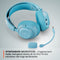 Steelseries Arctis Nova 3X - Draadloze Gaming Headset - 40 uur batterijduur - Blauw