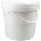 Emmer - PP - rond - 10l - wit - 1 stuk