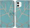 iMoshion Hoesje Geschikt voor iPhone 11 Hoesje Met Pasjeshouder - iMoshion Design Softcase Bookcase - Goud / Meerkleurig / Blauw / Blue Graphic