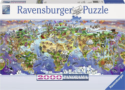 Ravensburger Wereldwonderen - Legpuzzel - 2000 stukjes - Multicolor