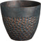 Mica Decorations Bravo Bloempot voor Buiten - H26 x Ø30,5 cm - Groen gehamerd