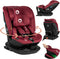 Lionelo Bastiaan RWF i-Size Autostoel - 0-36 kg - 360° Draaibaar - Rood