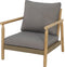 Stoel-Bank Loungeset - Hanna - Acaciahout - The Outsider