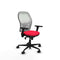Piqueras y Crespo 3D036N0 - Bureaustoel - Verstelbare hoogte met armleuning - Rood