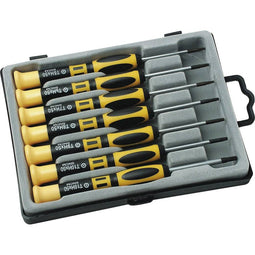 Mannesmann - schroevendraaierset - torx precisie - anti-slip profiel - extra sterke, slagvaste black-point punt