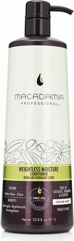Macadamia Weightless Repair Conditioner-1000ml - Conditioner voor ieder haartype
