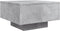 vidaXL - Salontafel - met - LED-verlichting - 55x55x31 - cm - betongrijs
