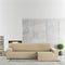 Hoes voor chaise longue met lange armleuning rechts Eysa BRONX Beige 170 x 110 x 310 cm