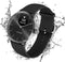 Withings Scanwatch Light - Smartwatch - Hartslagmonitor Activiteiten volgen - Zilver (Zwart)