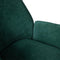 PTMD Vicky Velvet Stoelen - 60x62x88 cm - Donkergroen - Set van 2