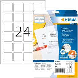 Herma 9642 - Etiketten A4 - Ondoorzichtig voor QR-codes - Wit