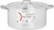 Kookpot met Deksel Zilverkleurig Aluminium 12,5 L (3 Stuks)