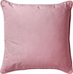 Dutch Decor FINN - Kussenhoes velvet 60x60 cm - Coral Blush - roze - met rits