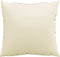 vidaXL - Sierkussens - 4 - st - 40x40 - cm - stof - crèmekleurig