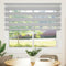 vidaXL - Zebra - rolgordijn - 165x100 - cm - stofbreedte - 160,9 - cm - lichtgrijs