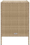 vidaXL - Tuinkast - 3 lades - 55x59x80 cm - beige