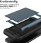 imoshion Hoesje Geschikt voor iPhone SE (2022) / SE (2020) / 8 / 7 Hoesje - Ruimte voor 2 pasjes - imoshion Backcover met pasjeshouder - Donkerblauw