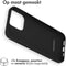 imoshion Hoesje Geschikt voor iPhone 15 Pro Max Hoesje Siliconen - imoshion Color Backcover - Zwart