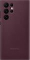 Samsung Smart Clear View Hoesje - Samsung Galaxy S22 Ultra - Burgundy