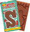 Tony's Chocolonely Chocolade Letter S - Melk Marsepein Chocoladeletter - Schoencadeautjes Sinterklaas - Sint Cadeau - 180 Gram Fairtrade Belgische Chocola