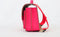Own Stuff Lederen Boekentas - Fuchsia - Vlinder - Lagere school