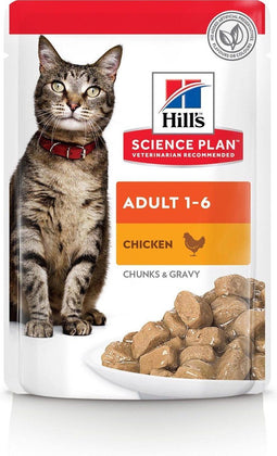 Hill's Science Plan Optimal Care Kip - Kat - Volledig natvoer - 12 x 85 gr