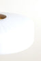 vtwonen Hanglamp Pleat - Glazen hanglamp - Ø30cm - Retro - Wit