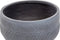 FTERO - Bloempot - Grijs - 43 x 43 x 23 cm - Kleivezel