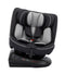 Cosmo i-Safe, Draaibare Autostoel Base, 0-12 Jaar, 40-150 cm, Baby & Peuter Autostoel Met Gordelinstallatie, Verkleinkussen, 11 Hoofdsteun- & 6 Ligstanden, Licht, 5.6 kg, Zwart