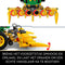 LEGO Technic John Deere 9700 - Hakselaar - Achterwielbesturing - Groen (559 stuks)
