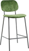 Light&living Barkruk 55x45x92 cm EMMA velvet olijf groen-donker grijs
