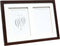 Deknudt Frames multifotolijst - bruin - passe-partout - 2 foto's 10x15