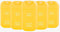 HAAN - Hand Desinfectie Pocket 30 ml - Citrus Noon - Set van 5 Stuks - Polypropyleen - Geel