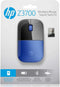 HP Z3700 - Draadloze muis - 16 maanden batterijduur - Blauw