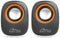 Mediatech MT3137W - Stereo Luidsprekers 2.0 - RMS 6W - 107mm hoog