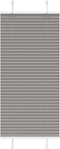 vidaXL - Plissé - rolgordijn - 60x150 - cm - stofbreedte - 59,4 - cm - antraciet