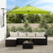 vidaXL - Wandparasol - 290 - cm - appelgroen