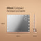 Mirlux Hollywood Spiegel 80x60CM - 2 Bluetooth Speakers - Dimbaar LED Licht - 10x Zoom - Rosé Goud