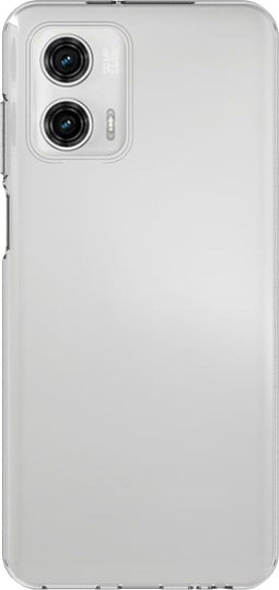 iMoshion Hoesje Geschikt voor Motorola Moto G73 Hoesje Siliconen - iMoshion Softcase Backcover smartphone - Transparant