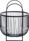 Light & Living Mand Marjet - Zwart - 35.5x35.5x44cm - Modern