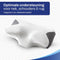 Sleeptight Vlinderkussen - Orthopedisch Hoofdkussen - Ergonomisch Anti Snurk Kussen - 65x35x13cm