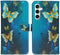 iMoshion Hoesje Geschikt voor Samsung Galaxy S23 FE Hoesje Met Pasjeshouder - iMoshion Design Softcase Bookcase - Blauw / Blue Butterfly