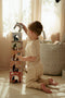 Little Dutch - Stapeltoren - Inclusief 6 houten auto’s - Multicolor (6 stuks)