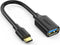 Ugreen 30701 - USB 3.0 naar USB Type C 3.0 adapter - 5 Gbps - Zwart