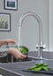 GROHE Red Compact 3 in 1 Kokendwaterkraan - C-uitloop - 4L boiler - Chroom