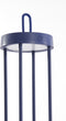 Light&living - Oplaadbare Tafellamp - Voor binnen en buiten - LED-Ø13x50 cm - ISALO kobalt blauw