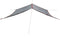 vidaXL - Kampeerluifel - waterdicht - 300x294 - cm - grijs - en - oranje