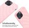 iMoshion Hoesje Geschikt voor iPhone 13 Mini Hoesje Met Koord - iMoshion Siliconen design hoesje met koord - Roze / Retro Pink