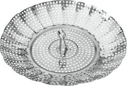 Metaltex - Stoommand - RVS - Stoomschaal - 19 tot 27 cm - Roestvrijstaal