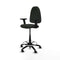 Piqueras y Crespo B2D01RF - Bureaustoel - Hoogteverstelbaar met armleuning - Zwart
